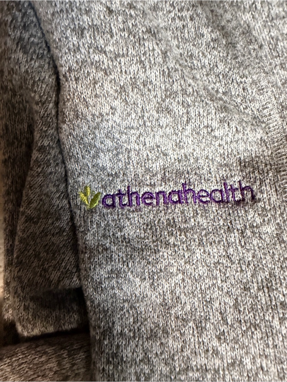 Patagonia Gray Women’s Full-Zip Heather Fleece Jacket - Picture 3 of 3